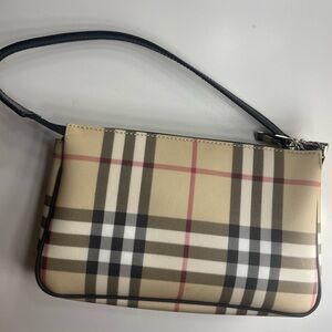 Plaid Burberry Shoulder Bag
